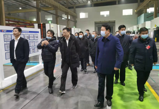 省工信廳副廳長任世強(qiáng)一行蒞臨 恒工精密調(diào)研