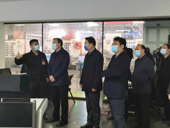 邯鄲市人大主任王進江 調(diào)研分包重點項目恒工精密