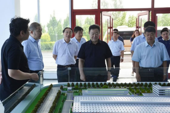 省政協(xié)副主席孫瑞彬來我司進行專項調(diào)研